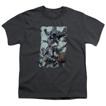 DC Batman Punch - Youth T-Shirt Youth T-Shirt (Ages 8-12) Batman   
