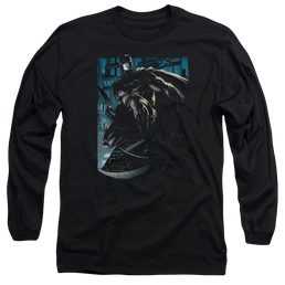 Batman Knight Falls In Gotham - Men's Long Sleeve T-Shirt Men's Long Sleeve T-Shirt Batman   