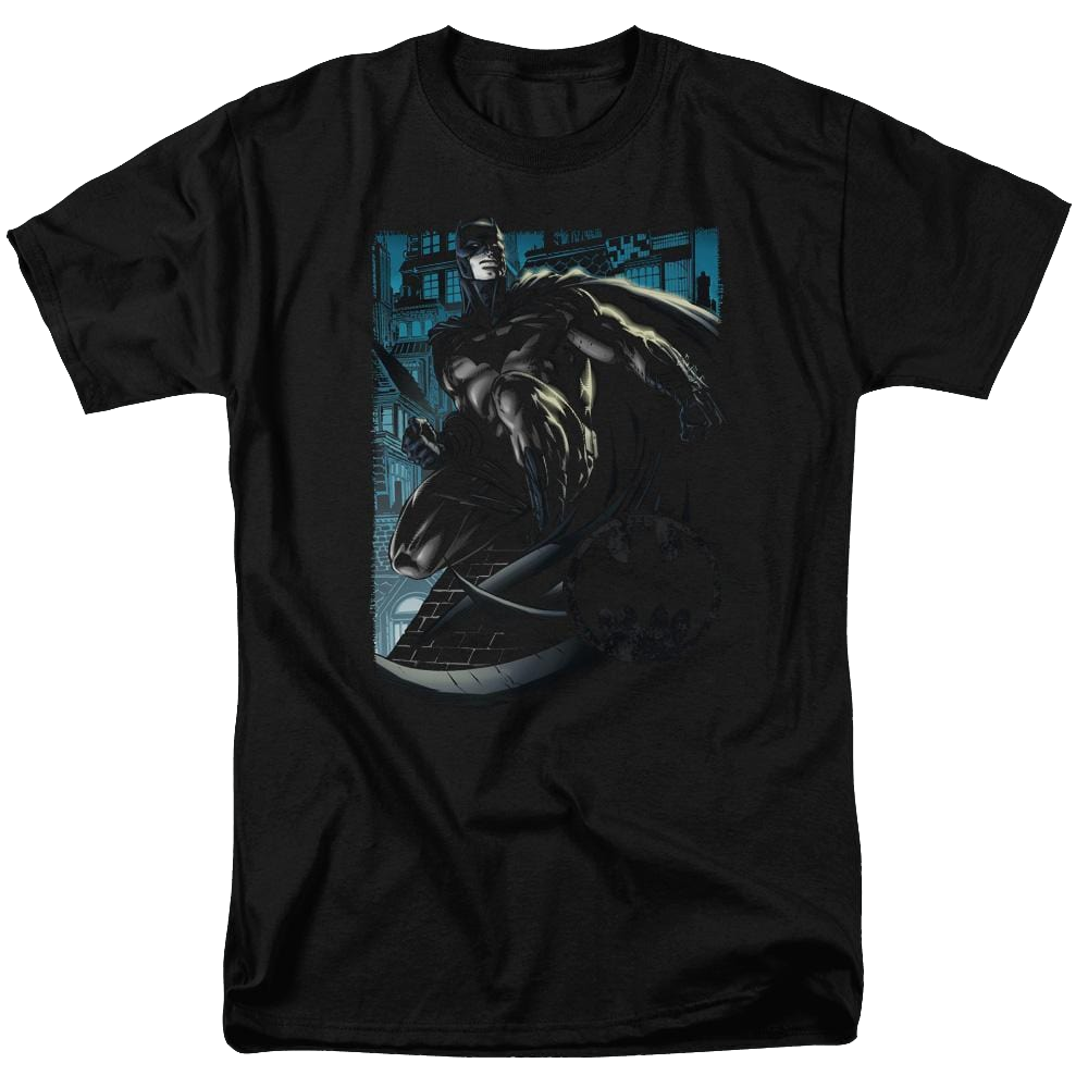 Batman Knight Falls In Gotham - Men's Regular Fit T-Shirt Men's Regular Fit T-Shirt Batman   
