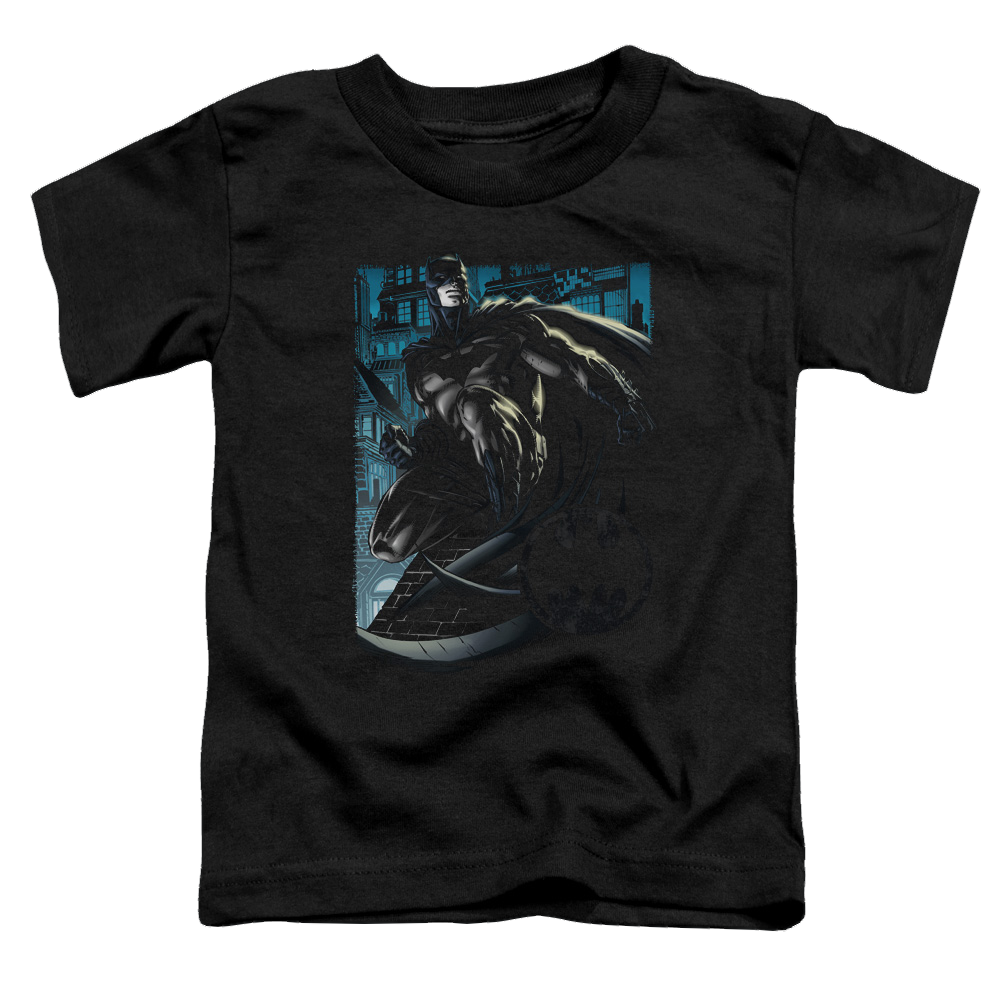 DC Batman Knight Falls In Gotham - Toddler T-Shirt Toddler T-Shirt Batman   