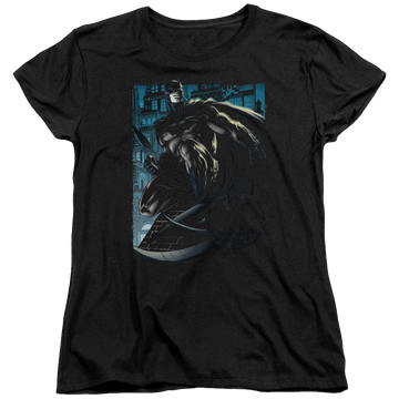 Batman Knight Falls In Gotham - Women's T-Shirt Women's T-Shirt Batman   