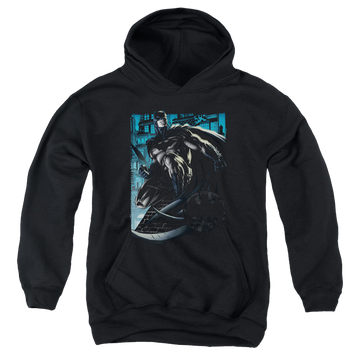 DC Batman Knight Falls In Gotham - Youth Hoodie Youth Hoodie (Ages 8-12) Batman   