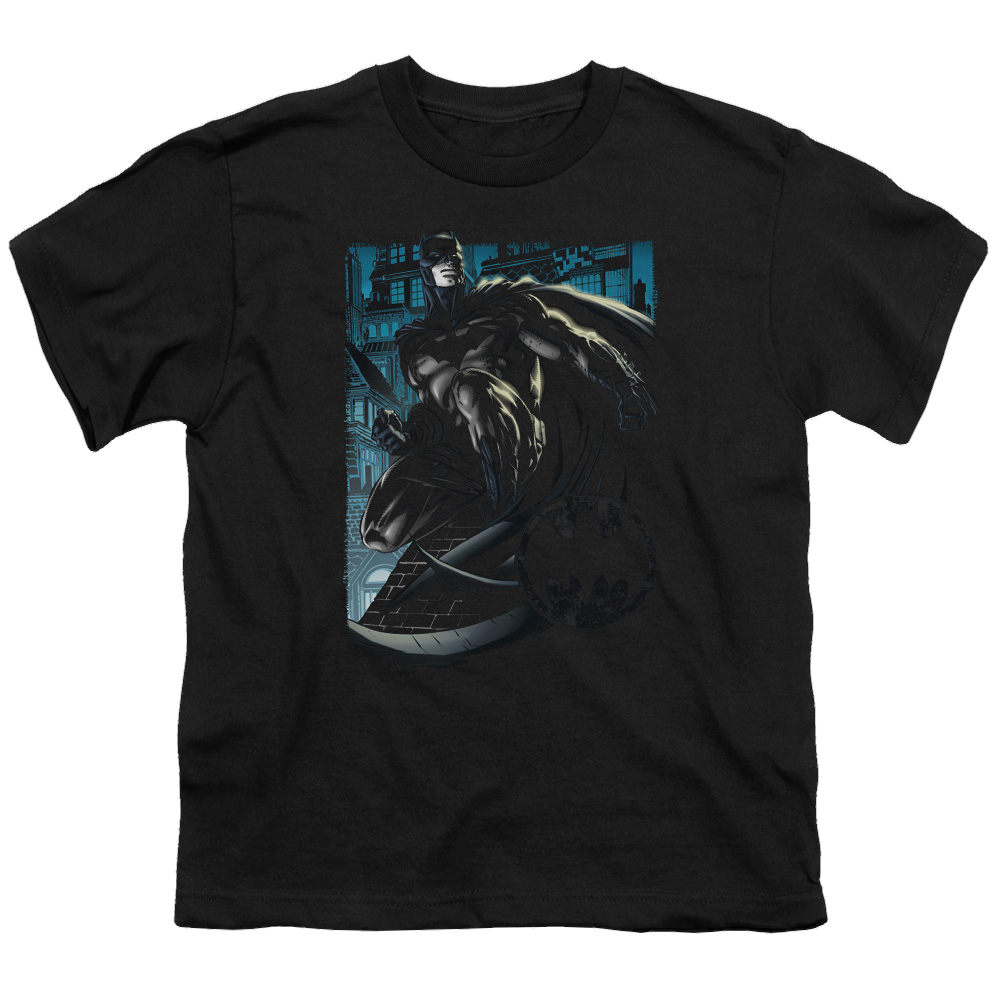 DC Batman Knight Falls In Gotham - Youth T-Shirt Youth T-Shirt (Ages 8-12) Batman   