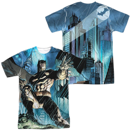 Batman Rainy Rooftop Men's All Over Print T-Shirt Men's All-Over Print T-Shirt Batman   
