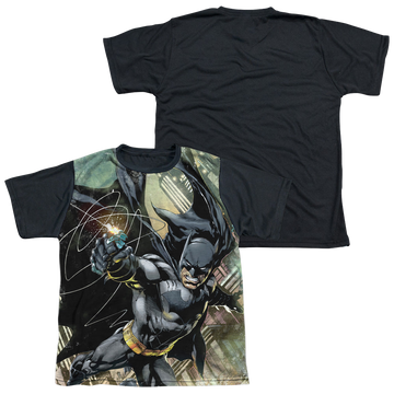 DC Batman Catch - Youth Black Back T-Shirt Youth Black Back T-Shirt (Ages 8-12) Batman   