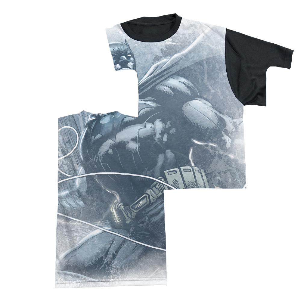 Batman - Protector Adult Black Back 100% Poly T-Shirt Men's Black Back T-Shirt Batman   