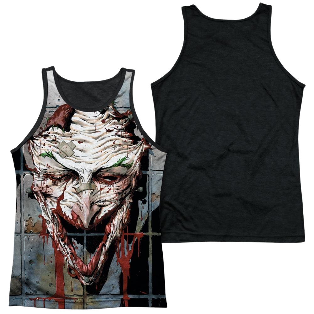 Batman Smile Men's Black Back Tank Men's Black Back Tank Joker   