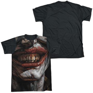 Joker Batman Asylum men's black back t-shirt