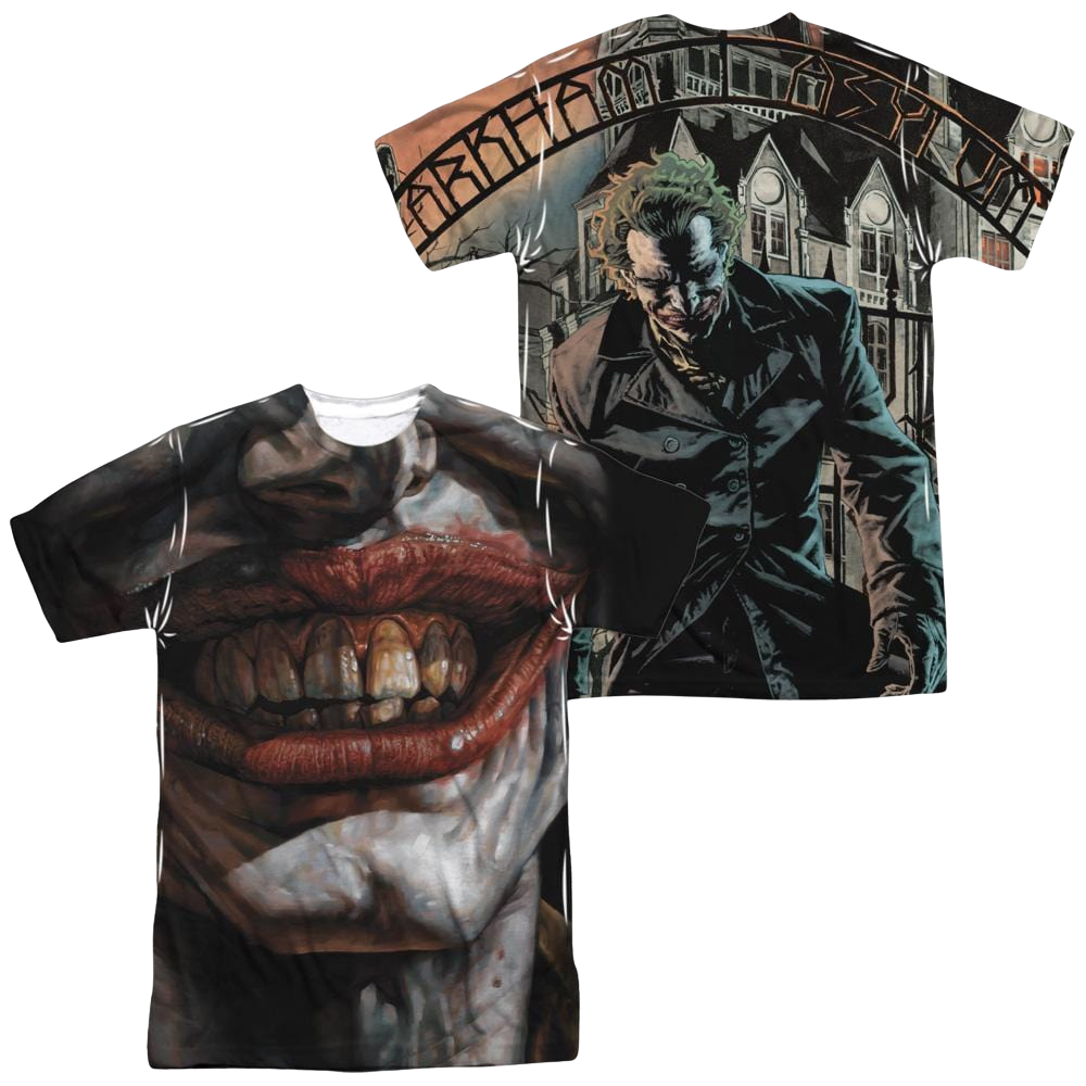 Batman Asylum Men's All Over Print T-Shirt Men's All-Over Print T-Shirt Joker   