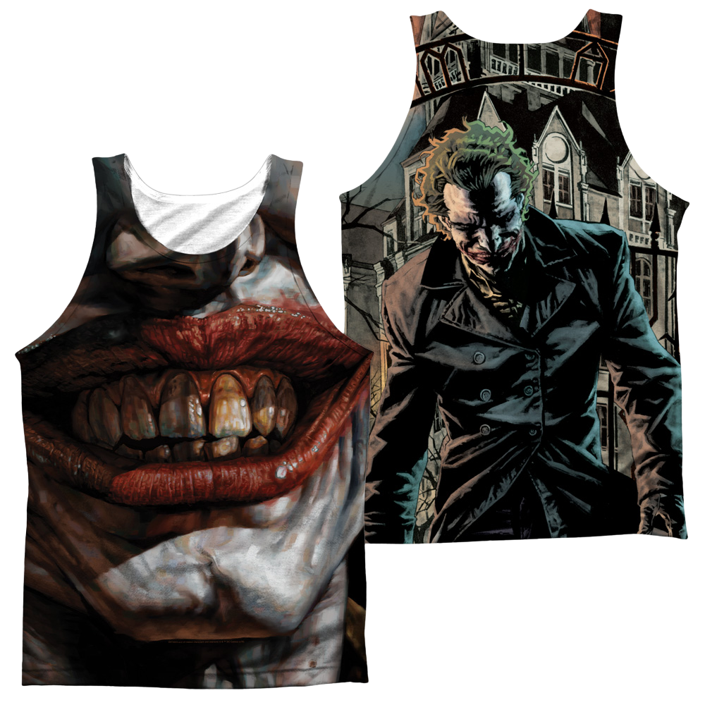 Batman Asylum Men's All Over Print Tank Men's All Over Print Tank Joker   