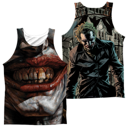 Batman Asylum Men's All Over Print Tank Men's All Over Print Tank Joker   