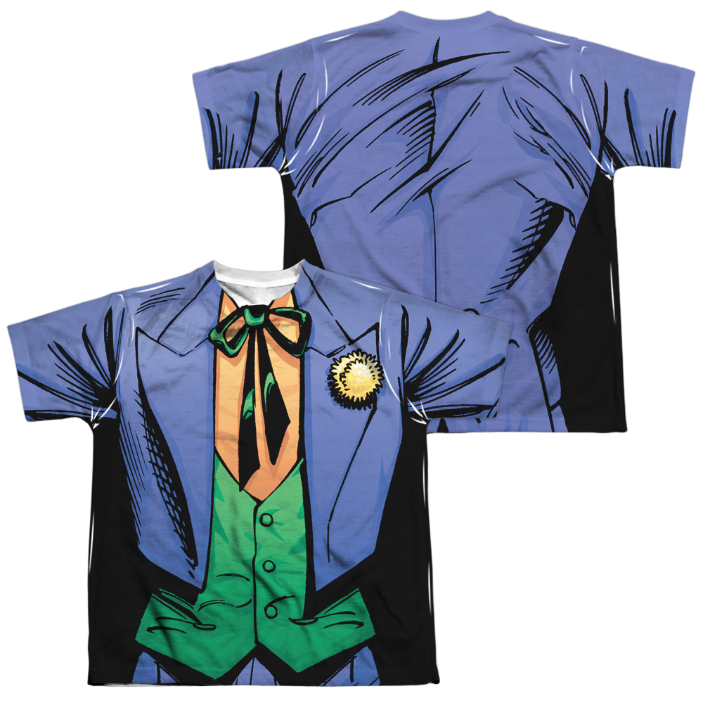 Joker, The Joker Uniform (Front/Back Print) - Youth All-Over Print T-Shirt Youth All-Over Print T-Shirt (Ages 8-12) Joker   