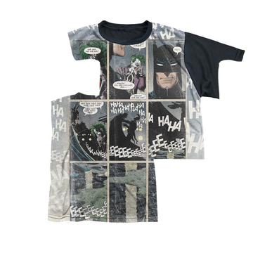 DC Batman Last Laugh - Youth Black Back T-Shirt Youth Black Back T-Shirt (Ages 8-12) Batman   
