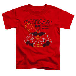 DC Batman Ready For Action - Kid's T-Shirt Kid's T-Shirt (Ages 4-7) Batman   
