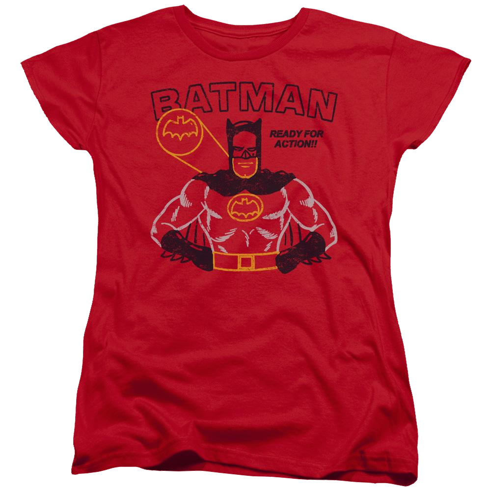 Batman Ready For Action - Women's T-Shirt Women's T-Shirt Batman   