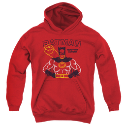 DC Batman Ready For Action - Youth Hoodie Youth Hoodie (Ages 8-12) Batman   