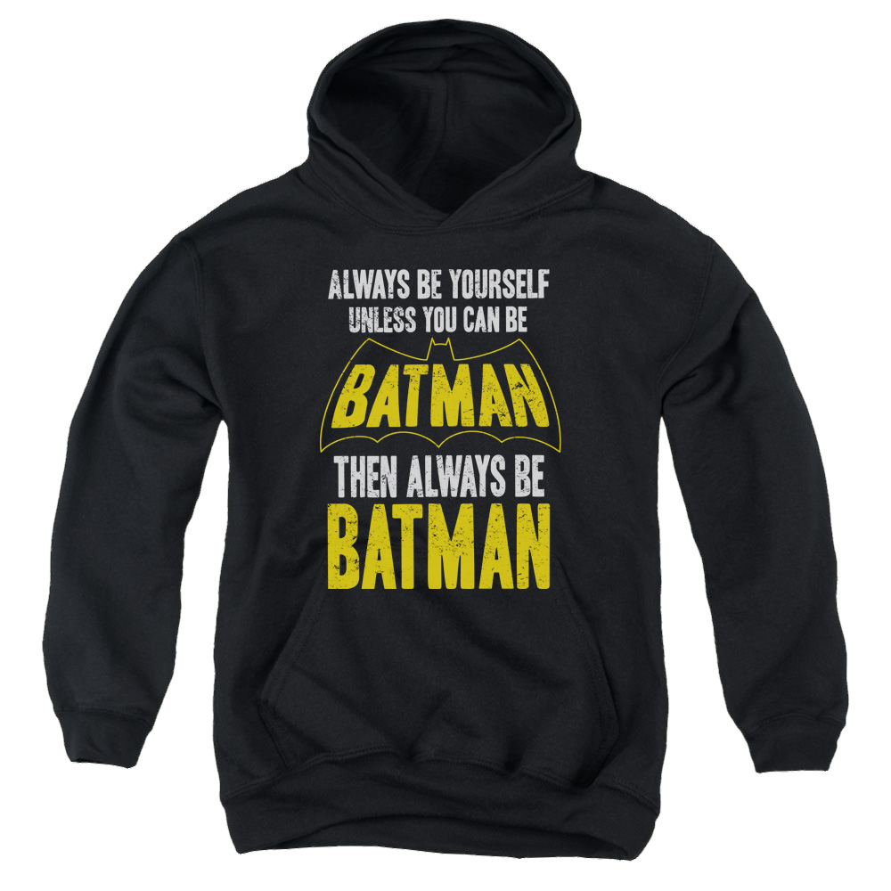 DC Batman Be Batman - Youth Hoodie Youth Hoodie (Ages 8-12) Batman   