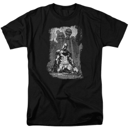 Batman Sketchy Shadows - Men's Regular Fit T-Shirt Men's Regular Fit T-Shirt Batman   
