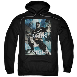 Batman Fighting The Storm - Pullover Hoodie Pullover Hoodie Batman   