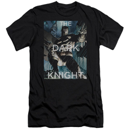 DC Batman Fighting The Storm - Men's Premium Slim Fit T-Shirt Men's Premium Slim Fit T-Shirt Batman   
