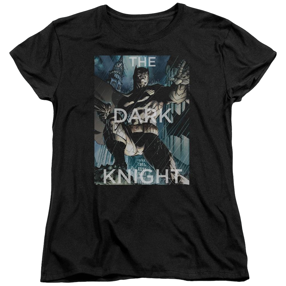 Batman Fighting The Storm - Women's T-Shirt Women's T-Shirt Batman   
