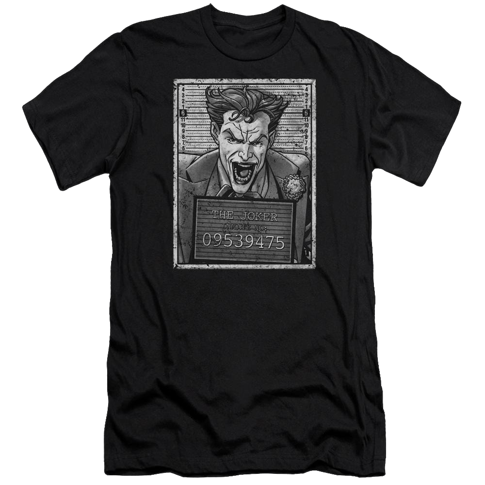 Batman Joker Inmate - Men's Premium Slim Fit T-Shirt Men's Premium Slim Fit T-Shirt Joker   