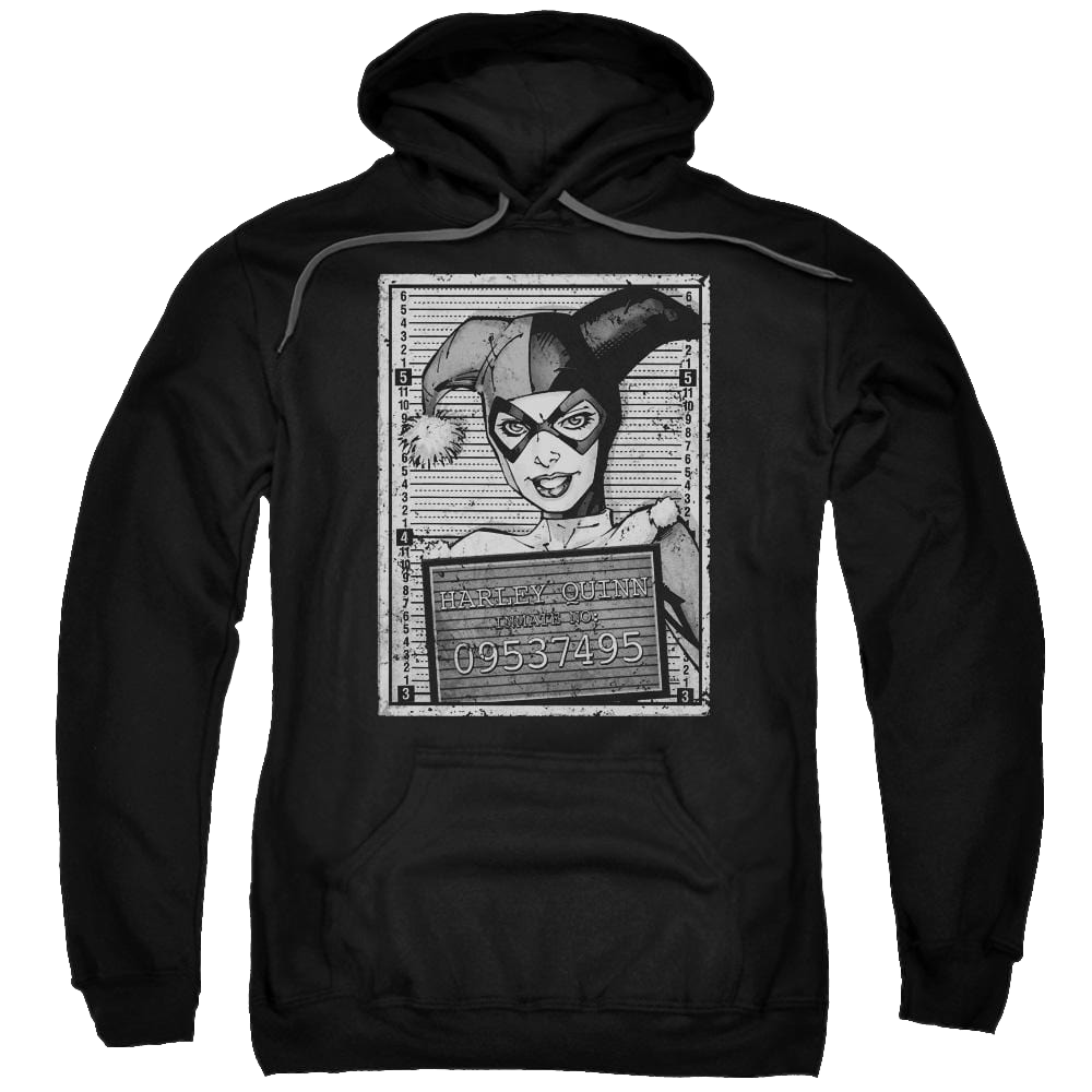 Batman Harley Inmate - Pullover Hoodie Pullover Hoodie Harley Quinn   