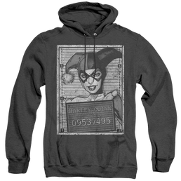 Harley Quinn Harley Inmate - Heather Pullover Hoodie Heather Pullover Hoodie Harley Quinn   