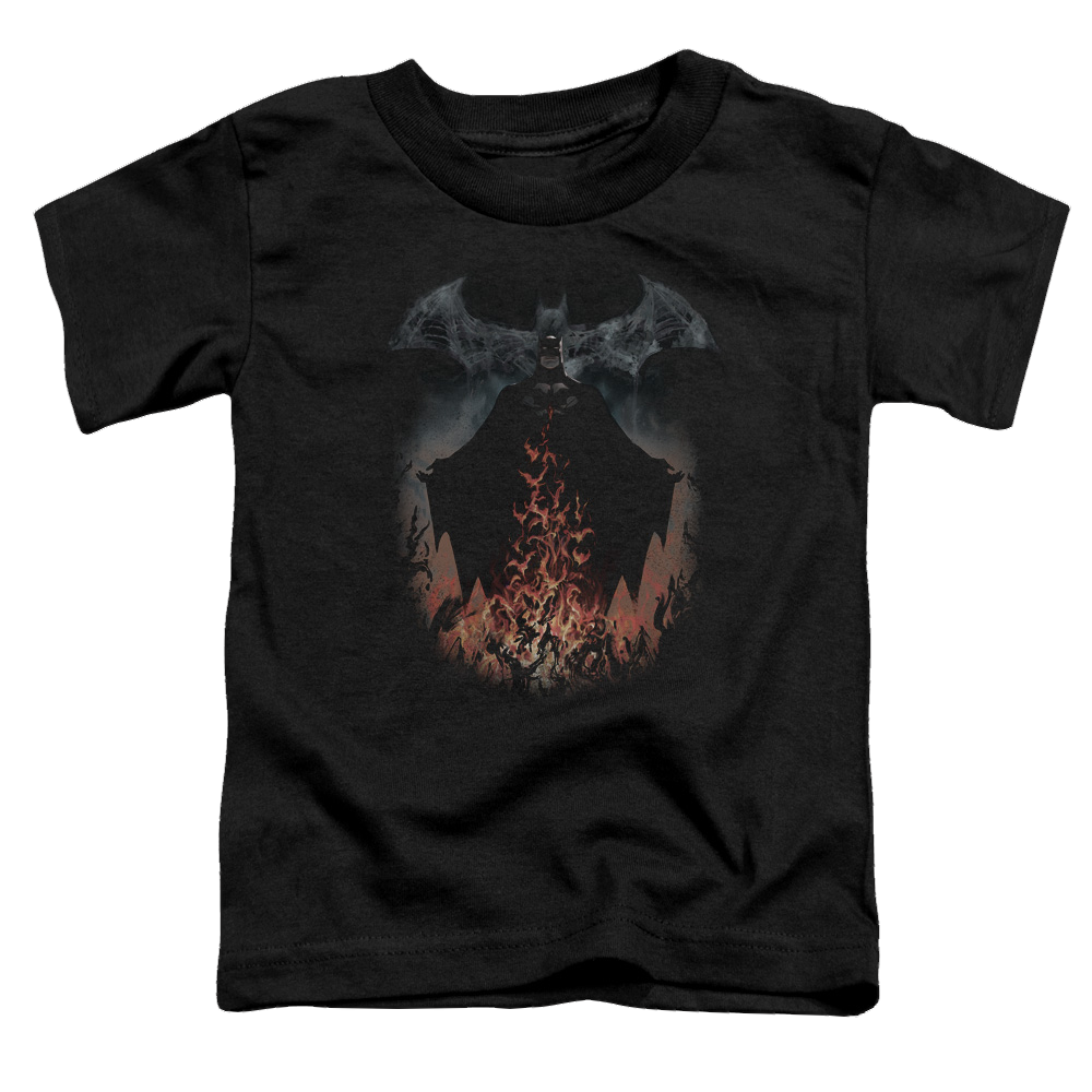 DC Batman Smoke & Fire - Toddler T-Shirt Toddler T-Shirt Batman   