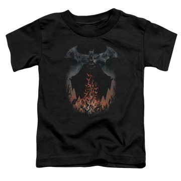 DC Batman Smoke & Fire - Toddler T-Shirt Toddler T-Shirt Batman   