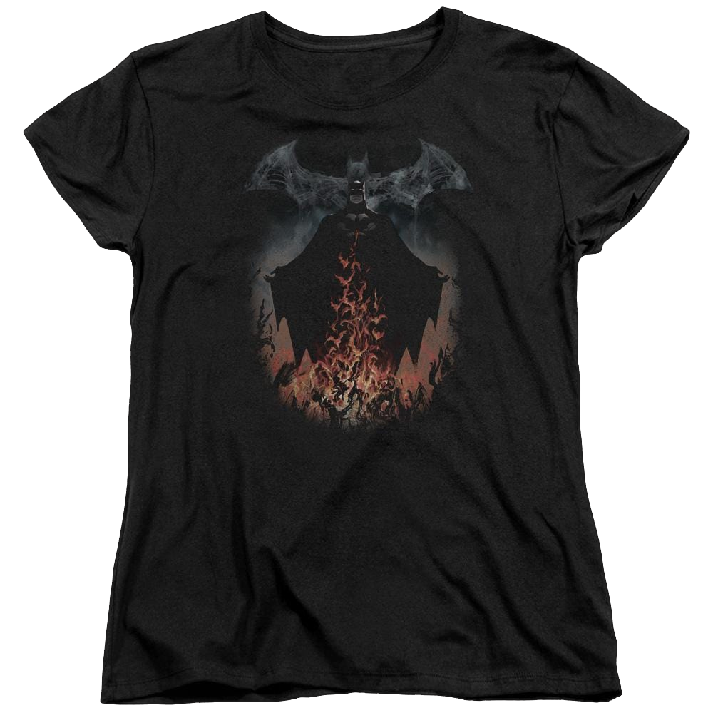 Batman Smoke & Fire - Women's T-Shirt Women's T-Shirt Batman   