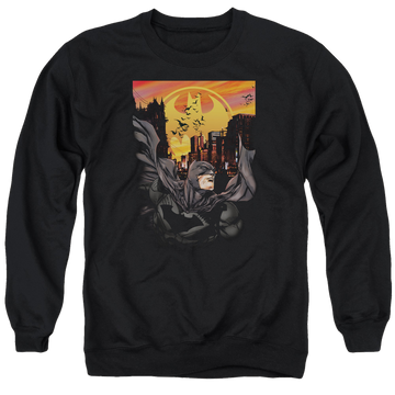 Batman Always On Call - Men's Crewneck Sweatshirt Men's Crewneck Sweatshirt Batman   