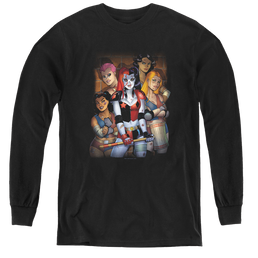 Harley Quinn Bad Girls - Youth Long Sleeve T-Shirt Youth Long Sleeve T-Shirt Harley Quinn   