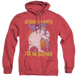 Dc Batman Bear Wrastling - Heather Pullover Hoodie Heather Pullover Hoodie Batman   