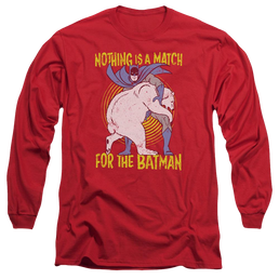 Batman Bear Wrastling - Men's Long Sleeve T-Shirt Men's Long Sleeve T-Shirt Batman   