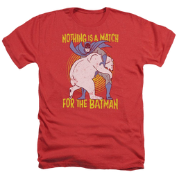 Batman Bear Wrastling - Men's Heather T-Shirt Men's Heather T-Shirt Batman   