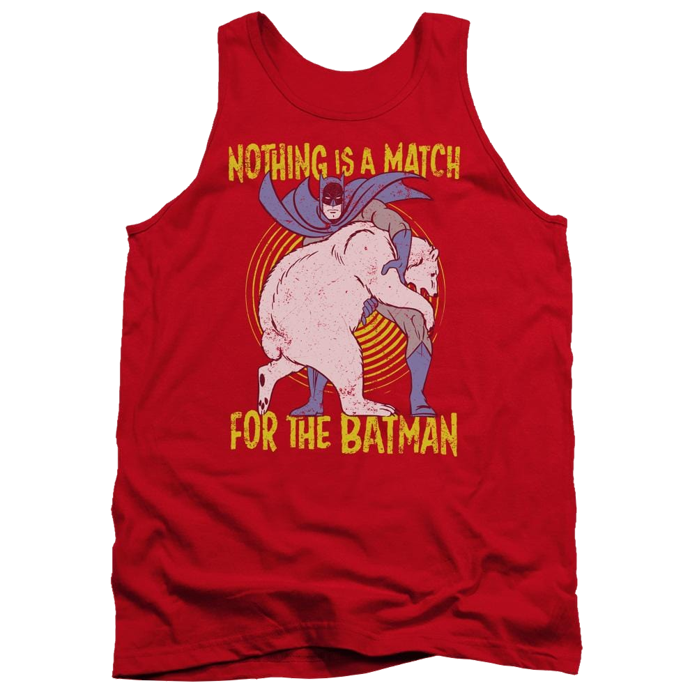 Batman Bear Wrastling Men's Tank Men's Tank Batman   