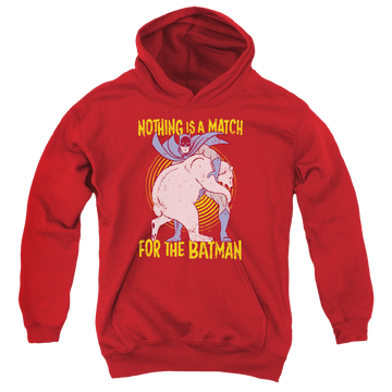 DC Batman Bear Wrastling - Youth Hoodie Youth Hoodie (Ages 8-12) Batman   