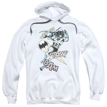 Batman Halftone Swing - Pullover Hoodie Pullover Hoodie Batman   