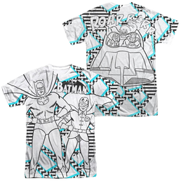 Batman Gaudy Bat Men's All Over Print T-Shirt Men's All-Over Print T-Shirt Batman   