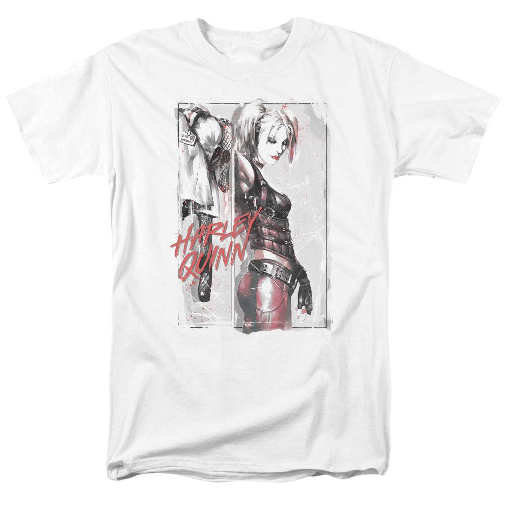 Batman Ink Wash Harley - Men's Regular Fit T-Shirt Men's Regular Fit T-Shirt Harley Quinn   