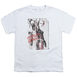 Harley Quinn Ink Wash Harley - Youth T-Shirt Youth T-Shirt (Ages 8-12) Harley Quinn   
