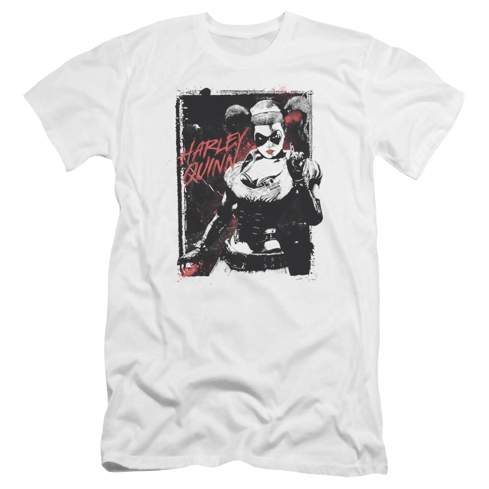 Batman House Call - Men's Premium Slim Fit T-Shirt Men's Premium Slim Fit T-Shirt Harley Quinn   