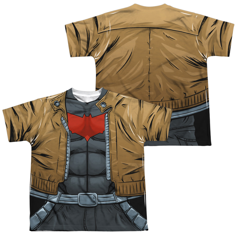 More DC Characters Red Hood Uniform - Youth All-Over Print T-Shirt Youth All-Over Print T-Shirt (Ages 8-12) DC Comics   