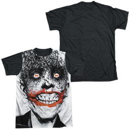 Batman Bats On The Brain - Men's Black Back T-Shirt Men's Black Back T-Shirt Joker   