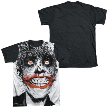 Joker Batman Bats On The Brain men's black back t-shirt