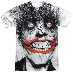 Batman Bats On The Brain Adult All Over Print 100% Poly T-Shirt Men's All-Over Print T-Shirt Batman   