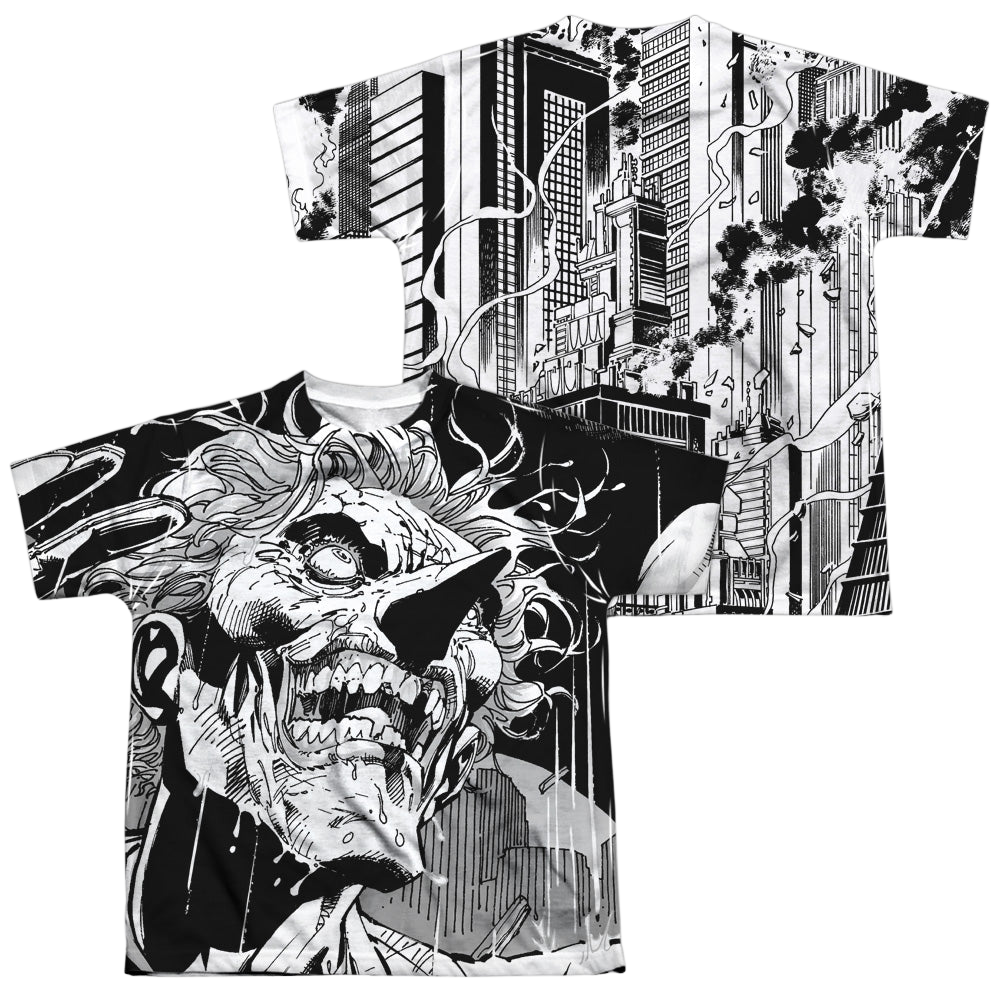 Joker, The Joker (Front/Back Print) - Youth All-Over Print T-Shirt Youth All-Over Print T-Shirt (Ages 8-12) Joker   