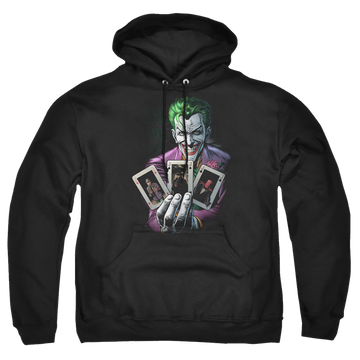 Batman 3 Of A Kind - Pullover Hoodie Pullover Hoodie Joker   