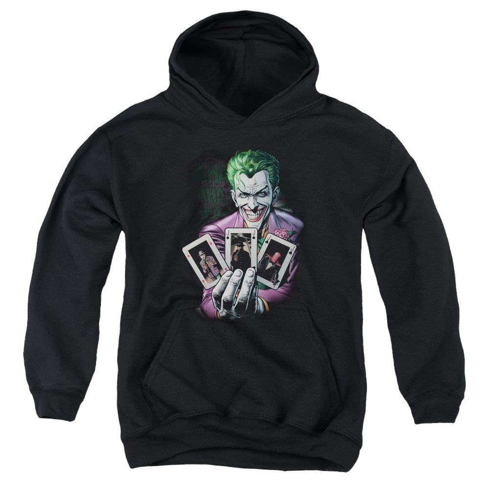 Joker, The 3 Of A Kind - Youth Hoodie Youth Hoodie (Ages 8-12) Joker   